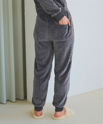 Life Style by cross marche 【TOM and JERRY/トムとジェリー】トムジェリ刺繍ケーブルフリースロングパンツ/ルームウェア（上下別売り）_subthumb_19