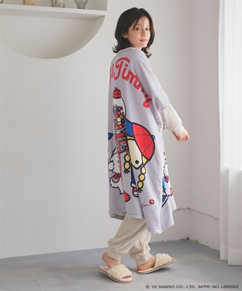 chara station 【sanrio characters】パティ＆ジミープリントあったか着るフリース毛布ウェア《サンリオキャラクターズ》				_subthumb_16