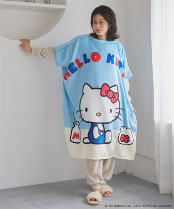 Life Style by cross marche 【sanrio characters】HELLO KITTY/ハローキティあったか着るフリース毛布ウェア《サンリオキャラクターズ》_subthumb_18