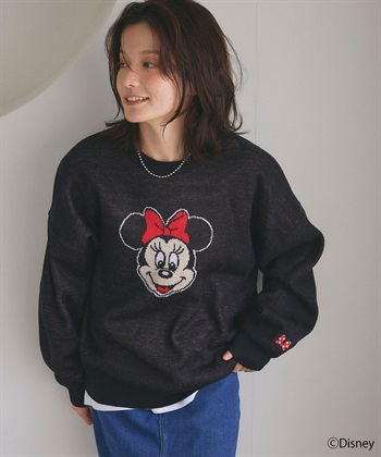 chara station 【Disney/ディズニー】Minnie Mouse/ミニーマウス/ジャガードニットプルオーバー_subthumb_12