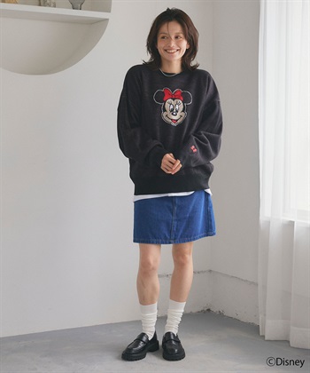chara station 【Disney/ディズニー】Minnie Mouse/ミニーマウス/ジャガードニットプルオーバー_subthumb_20