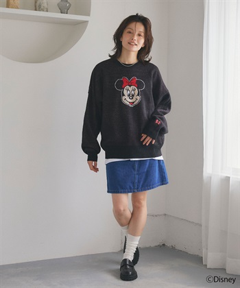 chara station 【Disney/ディズニー】Minnie Mouse/ミニーマウス/ジャガードニットプルオーバー_subthumb_22