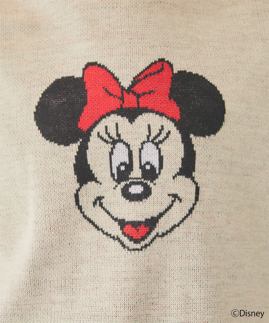 chara station 【Disney/ディズニー】Minnie Mouse/ミニーマウス/ジャガードニットプルオーバー_sub_25