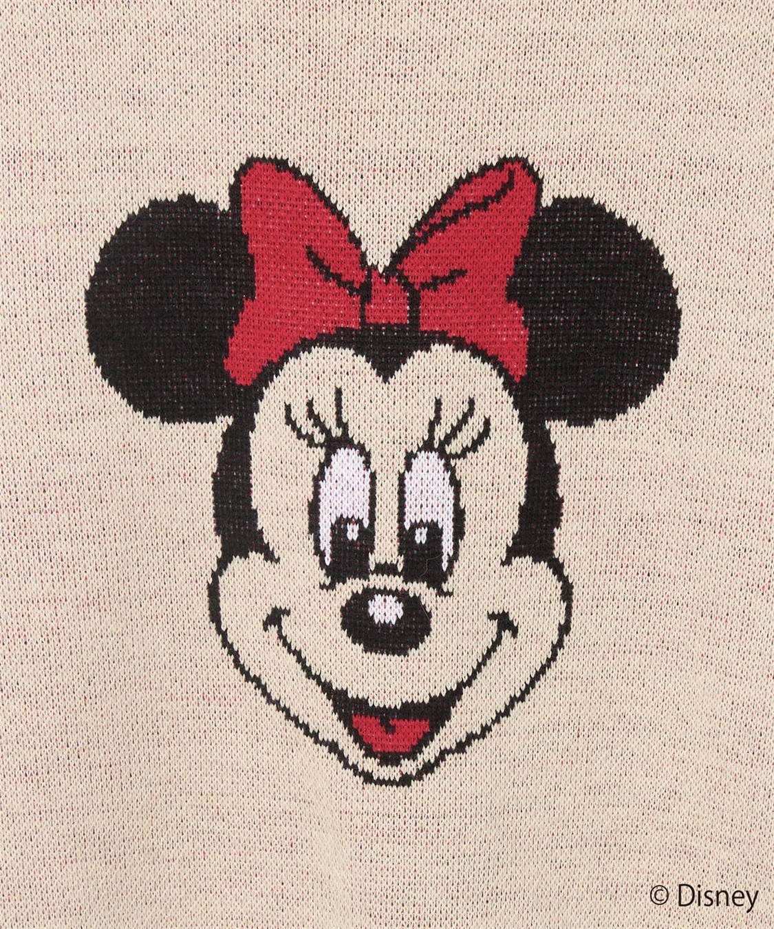 chara station 【Disney/ディズニー】Minnie Mouse/ミニーマウス/ジャガードニットプルオーバー_sub_32