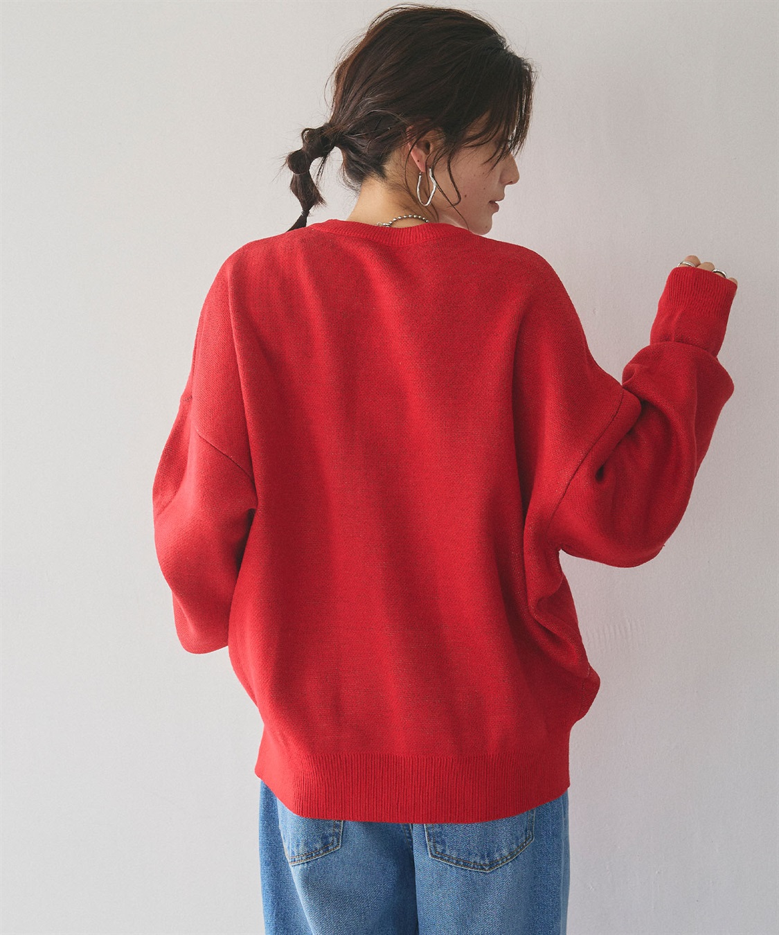 Life Style by cross marche 【セサミストリート】エルモ/ELMOジャガードニット《SESAME STREET》_sub_14