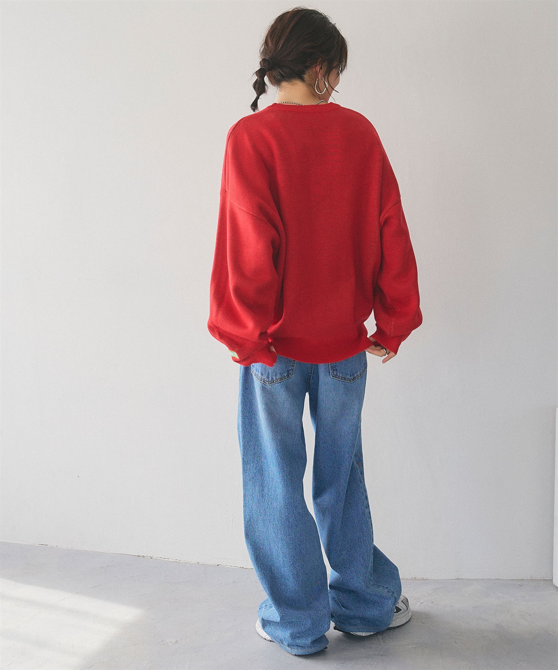 Life Style by cross marche 【セサミストリート】エルモ/ELMOジャガードニット《SESAME STREET》_sub_20