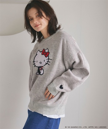 Life Style by cross marche 【sanrio characters】HELLO KITTY/ハローキティジャガードニット/クラシック/レトロ《サンリオキャラクターズ》_subthumb_3