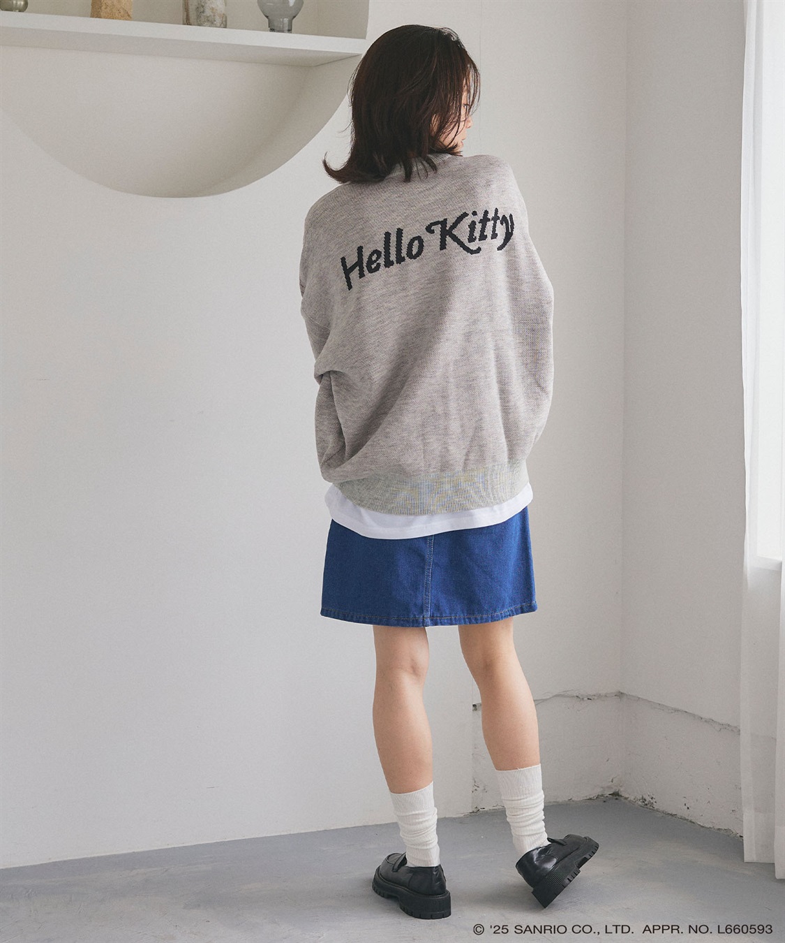 Life Style by cross marche 【sanrio characters】HELLO KITTY/ハローキティジャガードニット/クラシック/レトロ《サンリオキャラクターズ》_sub_8