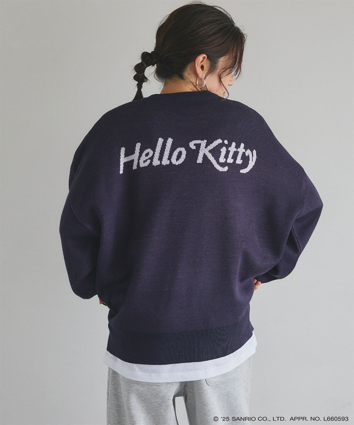 Life Style by cross marche 【sanrio characters】HELLO KITTY/ハローキティジャガードニット/クラシック/レトロ《サンリオキャラクターズ》_sub_14