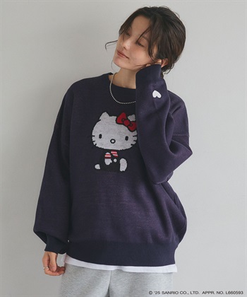 Life Style by cross marche 【sanrio characters】HELLO KITTY/ハローキティジャガードニット/クラシック/レトロ《サンリオキャラクターズ》_subthumb_18
