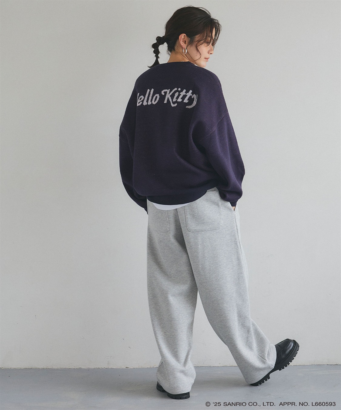 Life Style by cross marche 【sanrio characters】HELLO KITTY/ハローキティジャガードニット/クラシック/レトロ《サンリオキャラクターズ》_sub_21