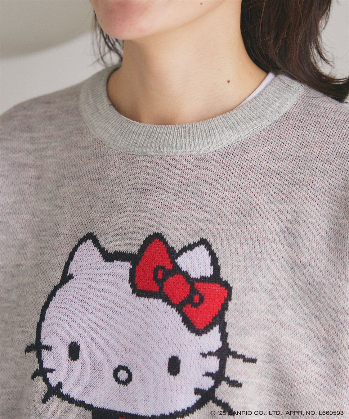 Life Style by cross marche 【sanrio characters】HELLO KITTY/ハローキティジャガードニット/クラシック/レトロ《サンリオキャラクターズ》_sub_28