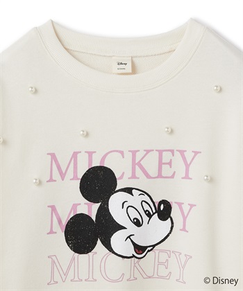 Life Style by cross marche 【Disney/ディズニー】Mickey Mouse/ミッキーマウスパール付き裏毛ドロップショルダープリントスウェットプルオーバー_subthumb_26