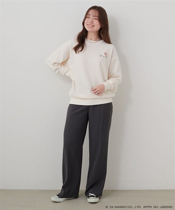 Life Style by cross marche 【sanrio characters】HELLO KITTY/ハローキティ裏毛ドロップショルダープリントスウェットプルオーバー《サンリオキャラクターズ》_subthumb_24