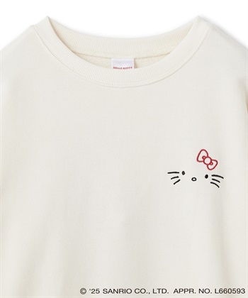 Life Style by cross marche 【sanrio characters】HELLO KITTY/ハローキティ裏毛ドロップショルダープリントスウェットプルオーバー《サンリオキャラクターズ》_subthumb_27