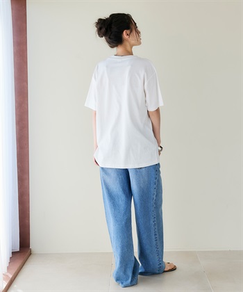 chara station 【PEANUTS/ピーナッツ】SNOOPY/スヌーピー「JOE COOL」フロッキープリントTシャツ_subthumb_21