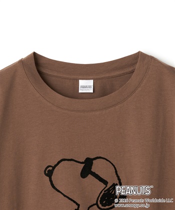 chara station 【PEANUTS/ピーナッツ】SNOOPY/スヌーピー「JOE COOL」フロッキープリントTシャツ_subthumb_25