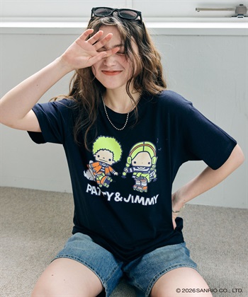 Life Style by cross marche 【sanrio characters】パティ＆ジミープリント半袖Tシャツ《サンリオキャラクターズ》_subthumb_4