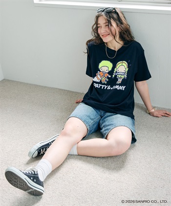Life Style by cross marche 【sanrio characters】パティ＆ジミープリント半袖Tシャツ《サンリオキャラクターズ》_subthumb_5