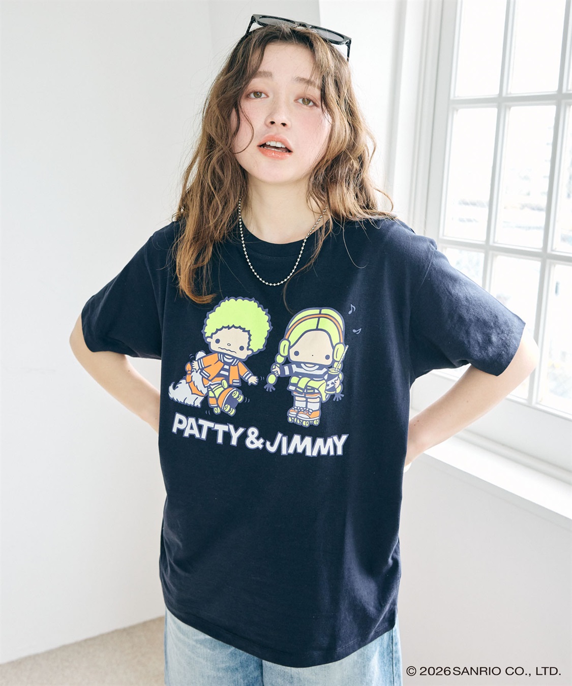 Life Style by cross marche 【sanrio characters】パティ＆ジミープリント半袖Tシャツ《サンリオキャラクターズ》_sub_7