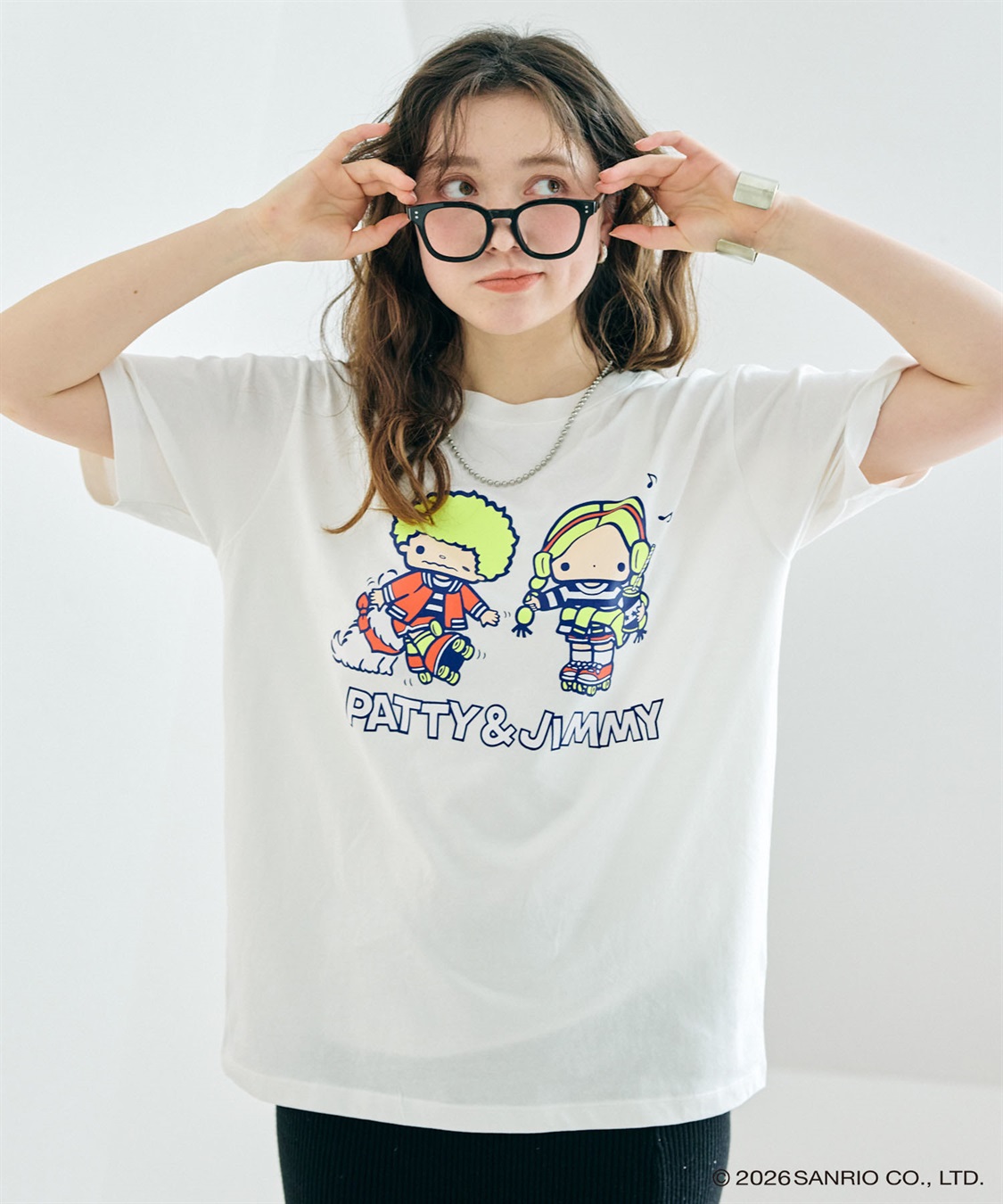 Life Style by cross marche 【sanrio characters】パティ＆ジミープリント半袖Tシャツ《サンリオキャラクターズ》_sub_11