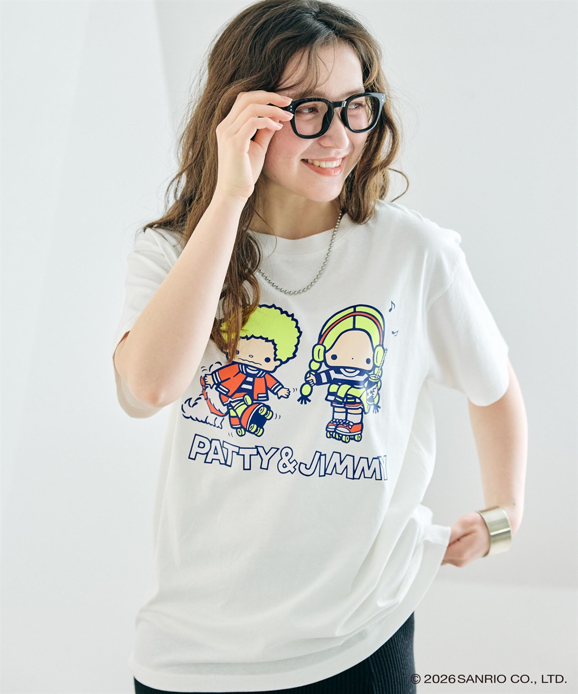 Life Style by cross marche 【sanrio characters】パティ＆ジミープリント半袖Tシャツ《サンリオキャラクターズ》_sub_12