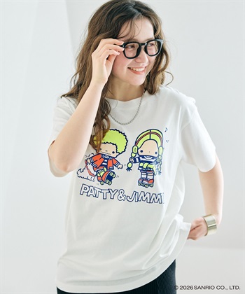 Life Style by cross marche 【sanrio characters】パティ＆ジミープリント半袖Tシャツ《サンリオキャラクターズ》_subthumb_12