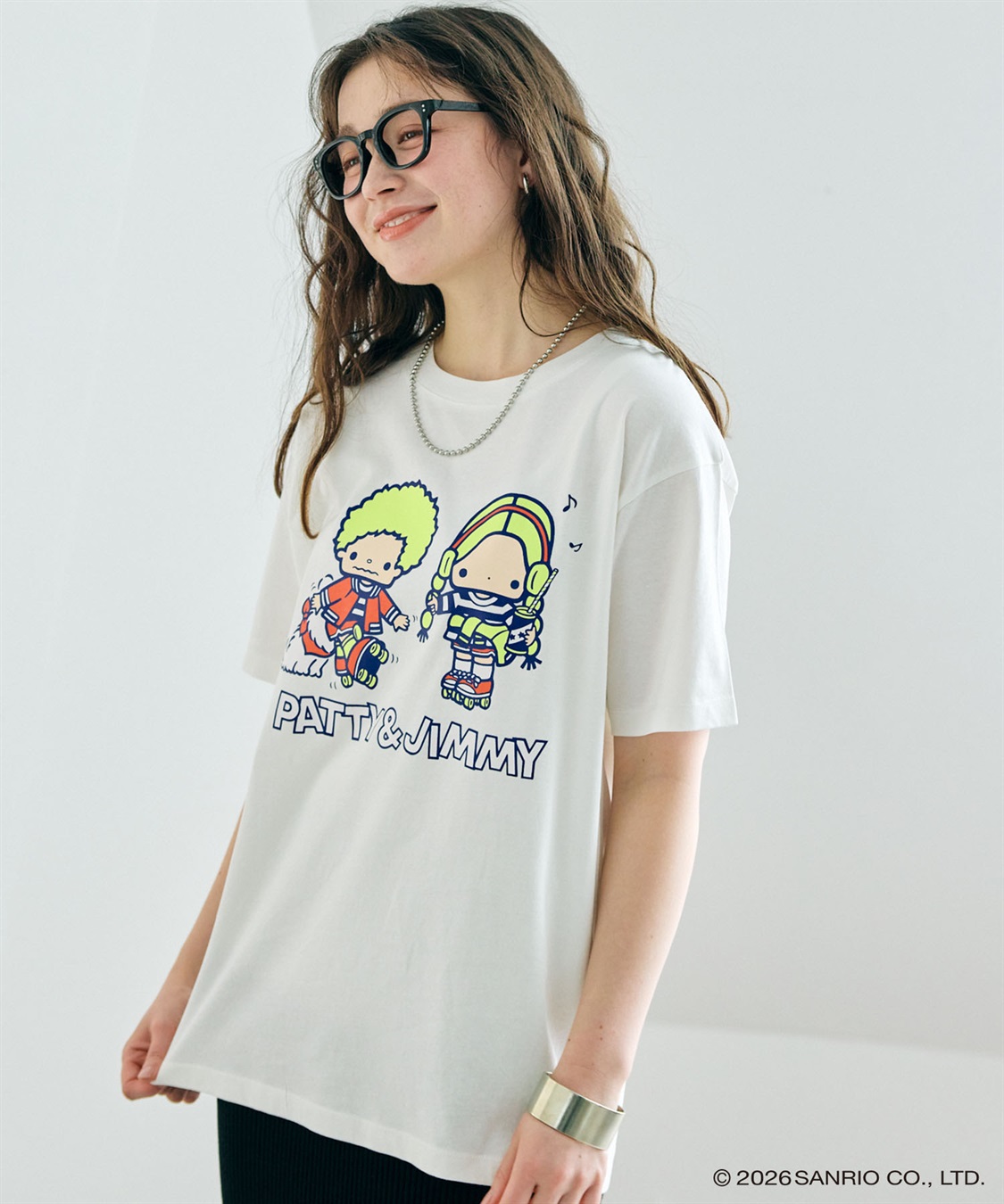 Life Style by cross marche 【sanrio characters】パティ＆ジミープリント半袖Tシャツ《サンリオキャラクターズ》_sub_15