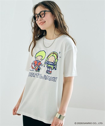 Life Style by cross marche 【sanrio characters】パティ＆ジミープリント半袖Tシャツ《サンリオキャラクターズ》_subthumb_15