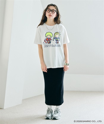 Life Style by cross marche 【sanrio characters】パティ＆ジミープリント半袖Tシャツ《サンリオキャラクターズ》_subthumb_17