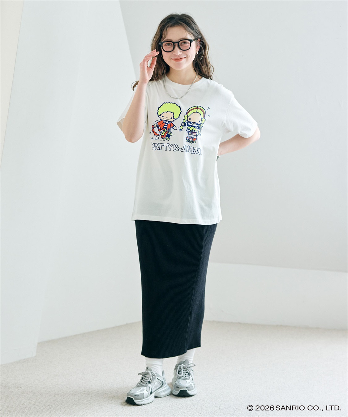Life Style by cross marche 【sanrio characters】パティ＆ジミープリント半袖Tシャツ《サンリオキャラクターズ》_sub_18