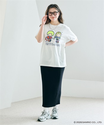 Life Style by cross marche 【sanrio characters】パティ＆ジミープリント半袖Tシャツ《サンリオキャラクターズ》_subthumb_18