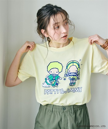 Life Style by cross marche 【sanrio characters】パティ＆ジミープリント半袖Tシャツ《サンリオキャラクターズ》_subthumb_21