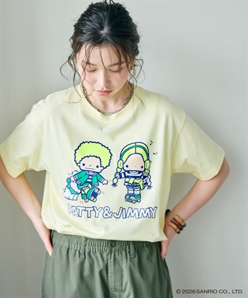 Life Style by cross marche 【sanrio characters】パティ＆ジミープリント半袖Tシャツ《サンリオキャラクターズ》_subthumb_22
