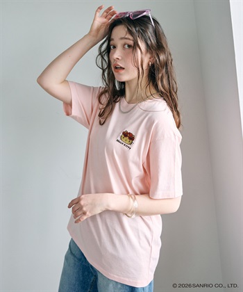 Life Style by cross marche 【sanrio characters】HELLO KITTY/日焼けキティ半袖Tシャツ《サンリオキャラクターズ》_subthumb_5