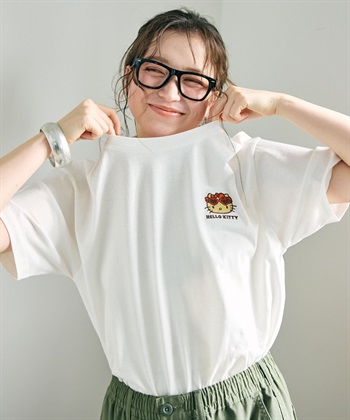 Life Style by cross marche 【sanrio characters】HELLO KITTY/日焼けキティ半袖Tシャツ《サンリオキャラクターズ》_subthumb_10