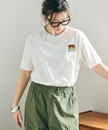 Life Style by cross marche 【sanrio characters】HELLO KITTY/日焼けキティ半袖Tシャツ《サンリオキャラクターズ》_subthumb_12