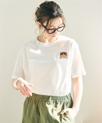 Life Style by cross marche 【sanrio characters】HELLO KITTY/日焼けキティ半袖Tシャツ《サンリオキャラクターズ》_subthumb_13