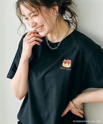 Life Style by cross marche 【sanrio characters】HELLO KITTY/日焼けキティ半袖Tシャツ《サンリオキャラクターズ》_subthumb_19