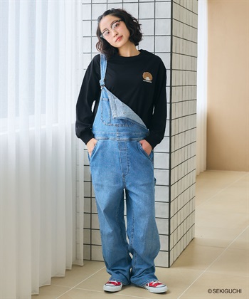 chara station 【モンチッチ】ワンポイント刺繍ロンT_subthumb_15