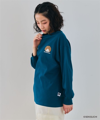 chara station 【モンチッチ】ワンポイント刺繍ロンT_subthumb_19
