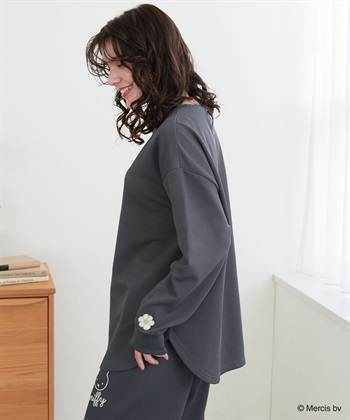 Life Style by cross marche 【miffy/ミッフィー】ワッフル刺繍ルームウェアトップス/パジャマ（上下別売り）（2026SS）_subthumb_5