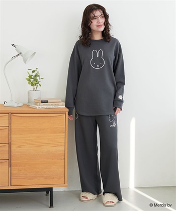 Life Style by cross marche 【miffy/ミッフィー】ワッフル刺繍ルームウェアトップス/パジャマ（上下別売り）（2026SS）_subthumb_10