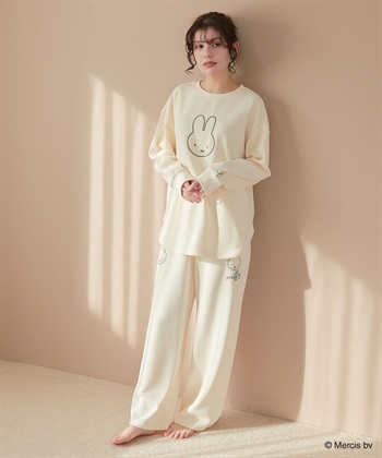 Life Style by cross marche 【miffy/ミッフィー】ワッフル刺繍ルームウェアトップス/パジャマ（上下別売り）（2026SS）_subthumb_25
