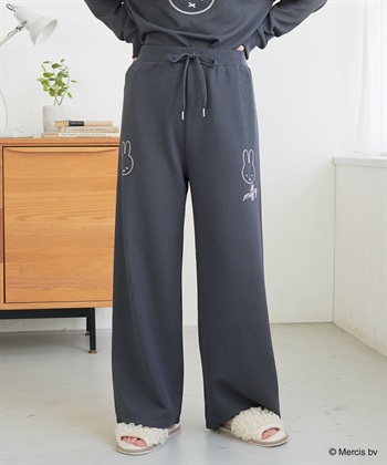 Life Style by cross marche 【miffy/ミッフィー】ワッフル刺繍ルームウェアパンツ/パジャマ（上下別売り）（2026SS）_subthumb_3
