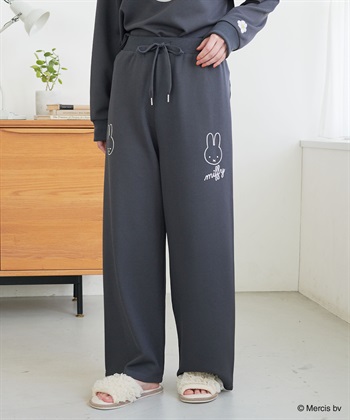 Life Style by cross marche 【miffy/ミッフィー】ワッフル刺繍ルームウェアパンツ/パジャマ（上下別売り）（2026SS）_subthumb_4