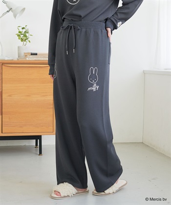 Life Style by cross marche 【miffy/ミッフィー】ワッフル刺繍ルームウェアパンツ/パジャマ（上下別売り）（2026SS）_subthumb_5