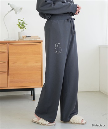 Life Style by cross marche 【miffy/ミッフィー】ワッフル刺繍ルームウェアパンツ/パジャマ（上下別売り）（2026SS）_subthumb_9