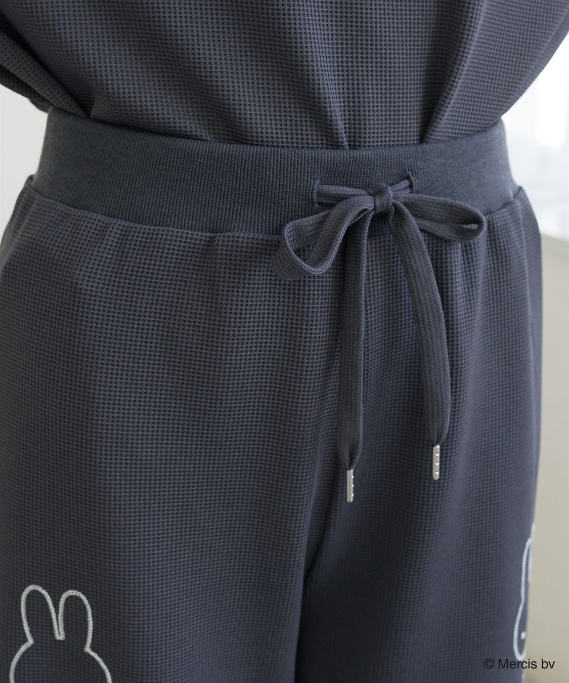 Life Style by cross marche 【miffy/ミッフィー】ワッフル刺繍ルームウェアパンツ/パジャマ（上下別売り）（2026SS）_sub_10