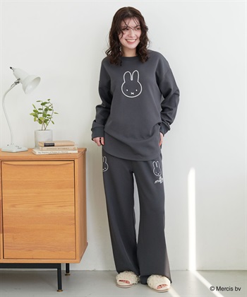 Life Style by cross marche 【miffy/ミッフィー】ワッフル刺繍ルームウェアパンツ/パジャマ（上下別売り）（2026SS）_subthumb_14